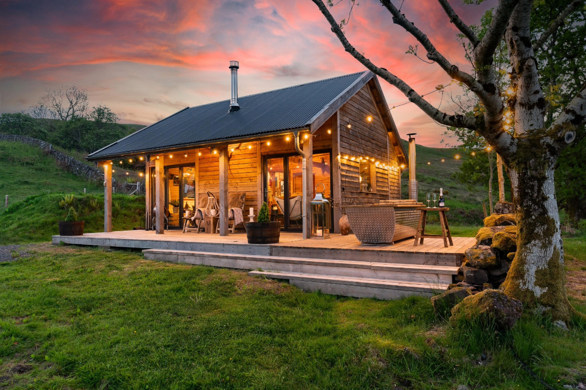 the best cabins in the woods UK